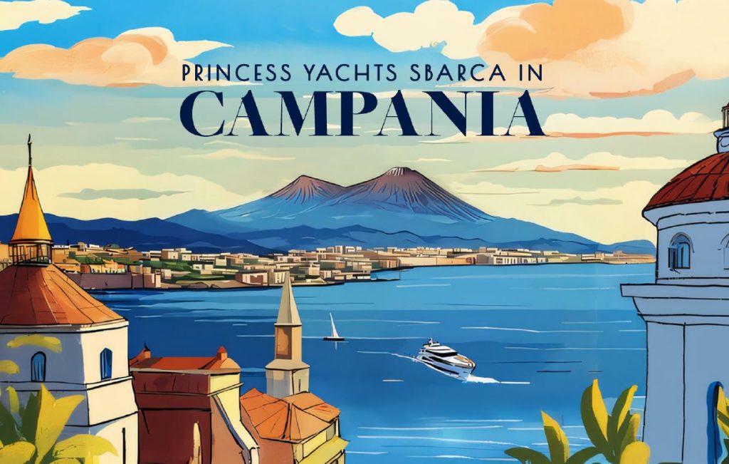 Princess yachts goes to Campania